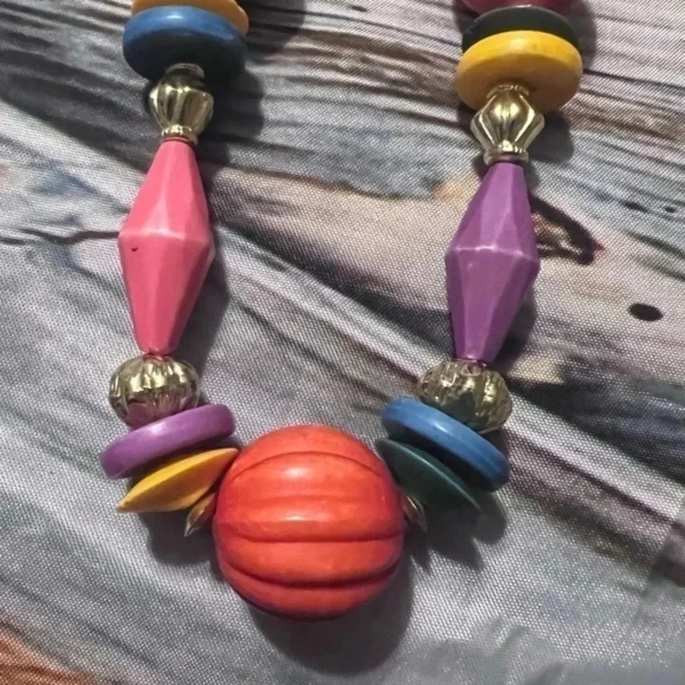 Beautiful Colorful Beaded Necklace